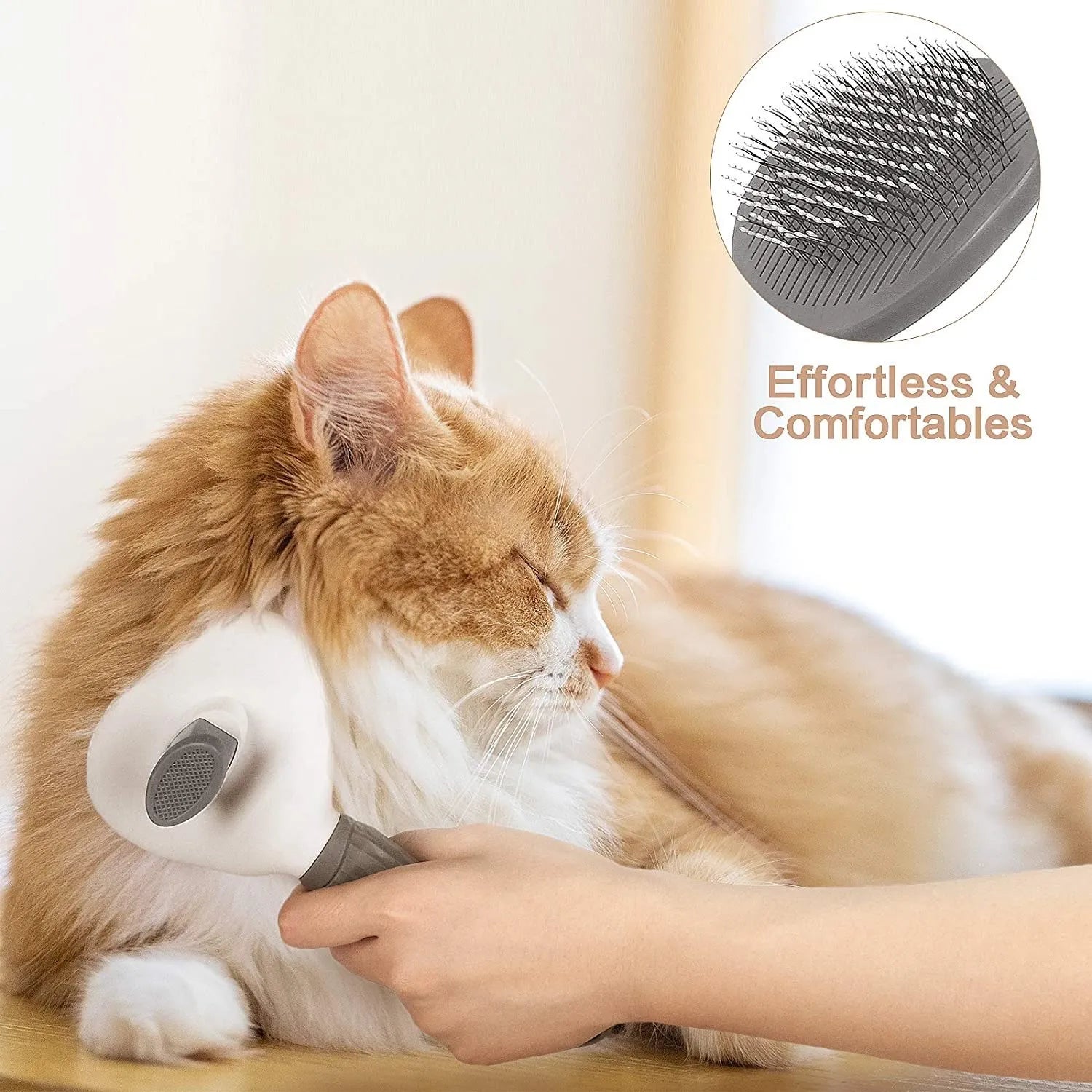 Dog & Cat Brush – Hair Remover, Dematting & Grooming Tool
