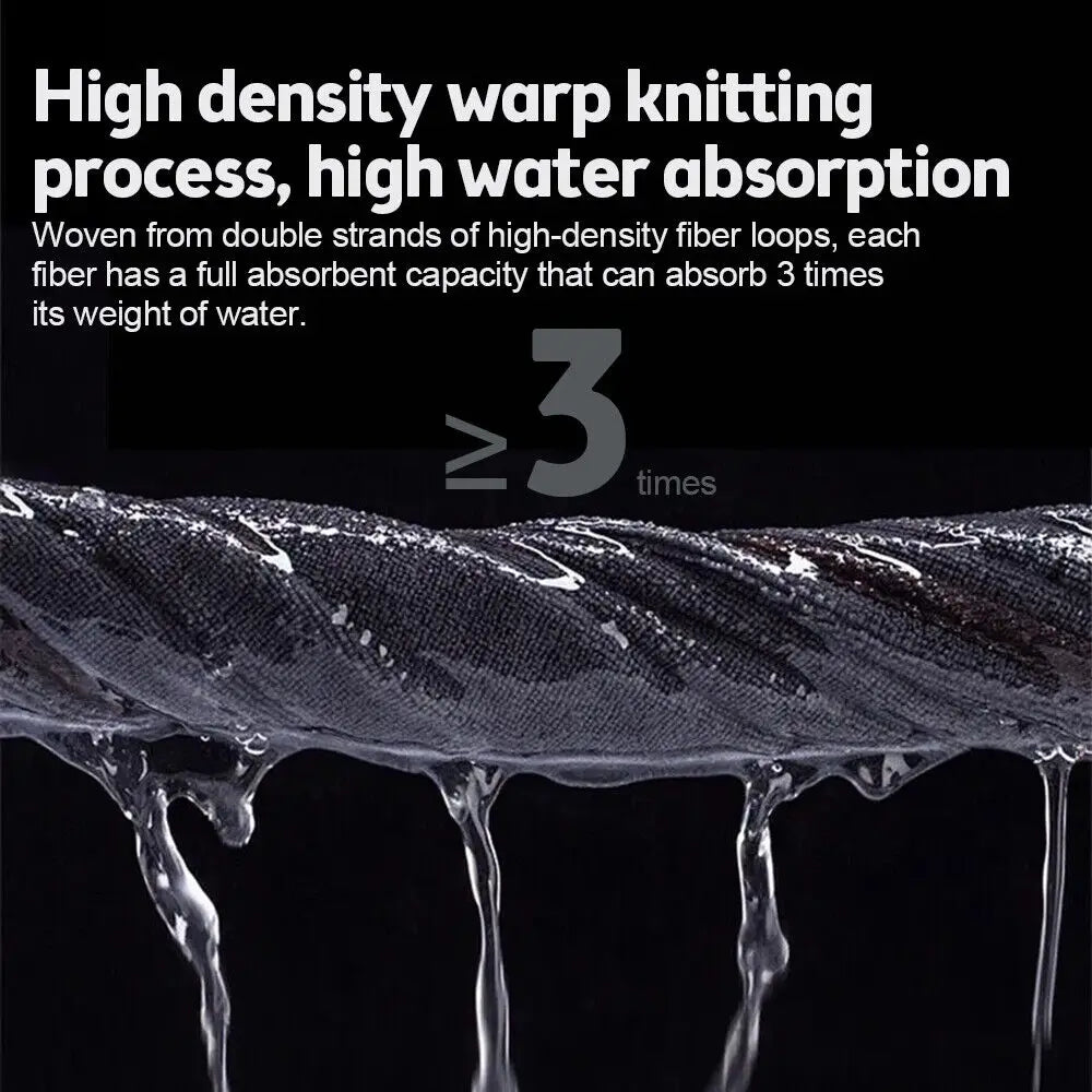 Microfiber Car Wash Towel – High Absorption Detailing & Drying Cloth