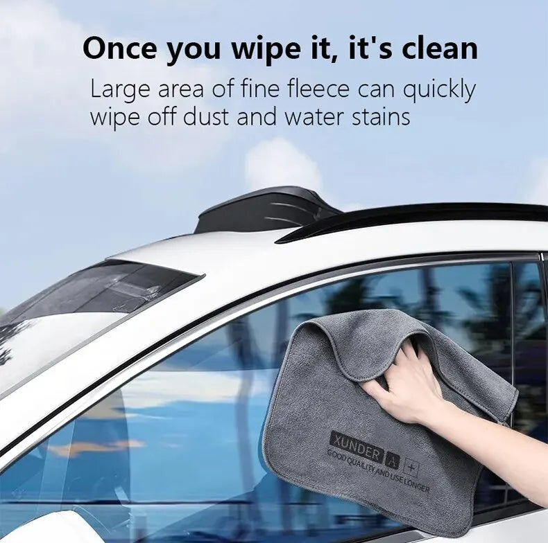 Microfiber Car Wash Towel – High Absorption Detailing & Drying Cloth