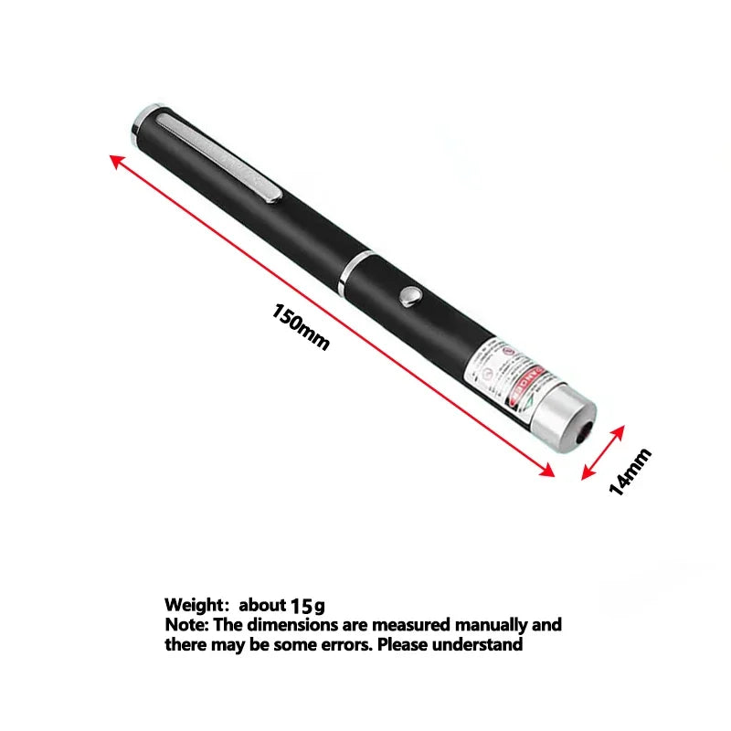 2-in-1 Pet Laser Pointer & LED Flashlight – Cat Training Toy & Gift
