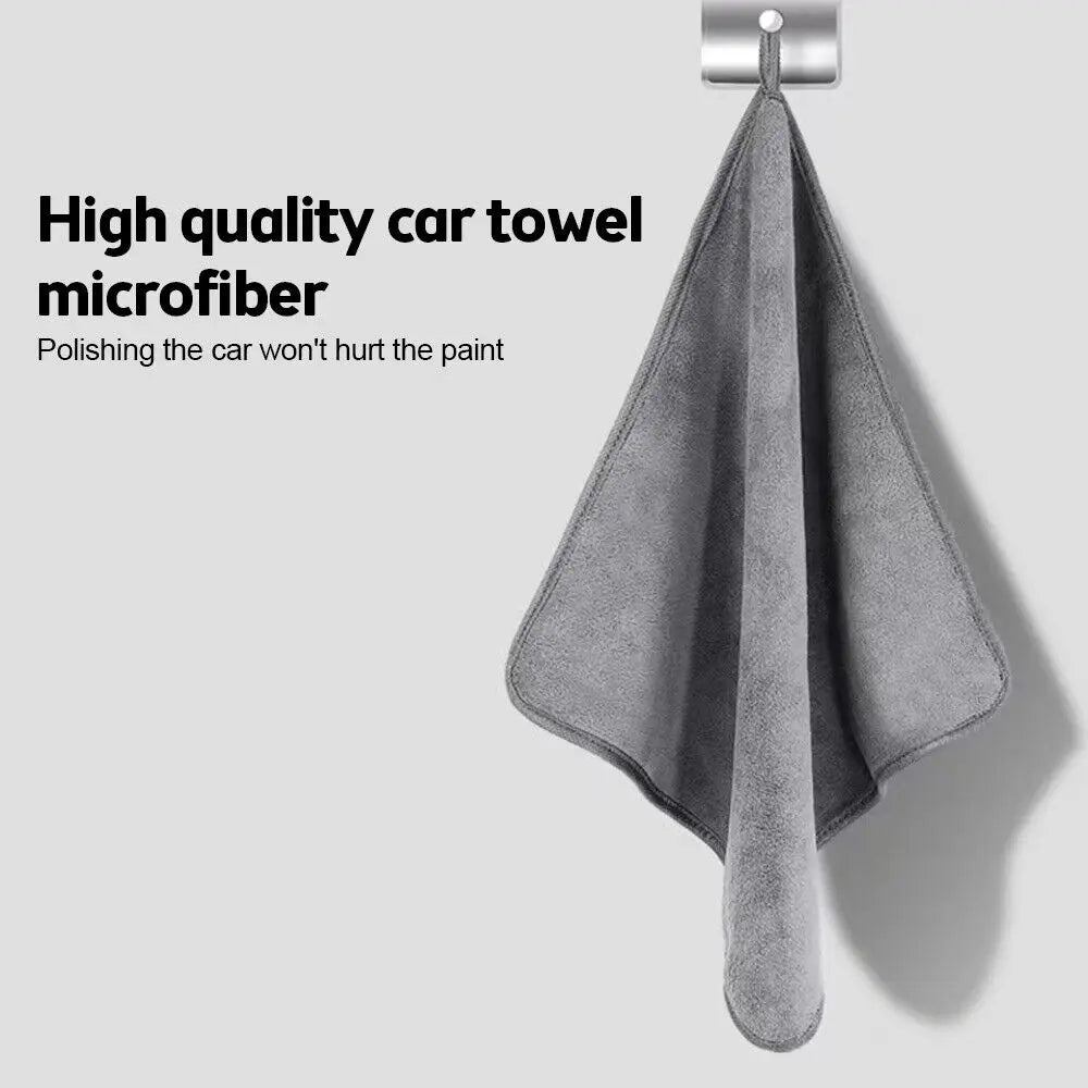 Microfiber Car Wash Towel – High Absorption Detailing & Drying Cloth