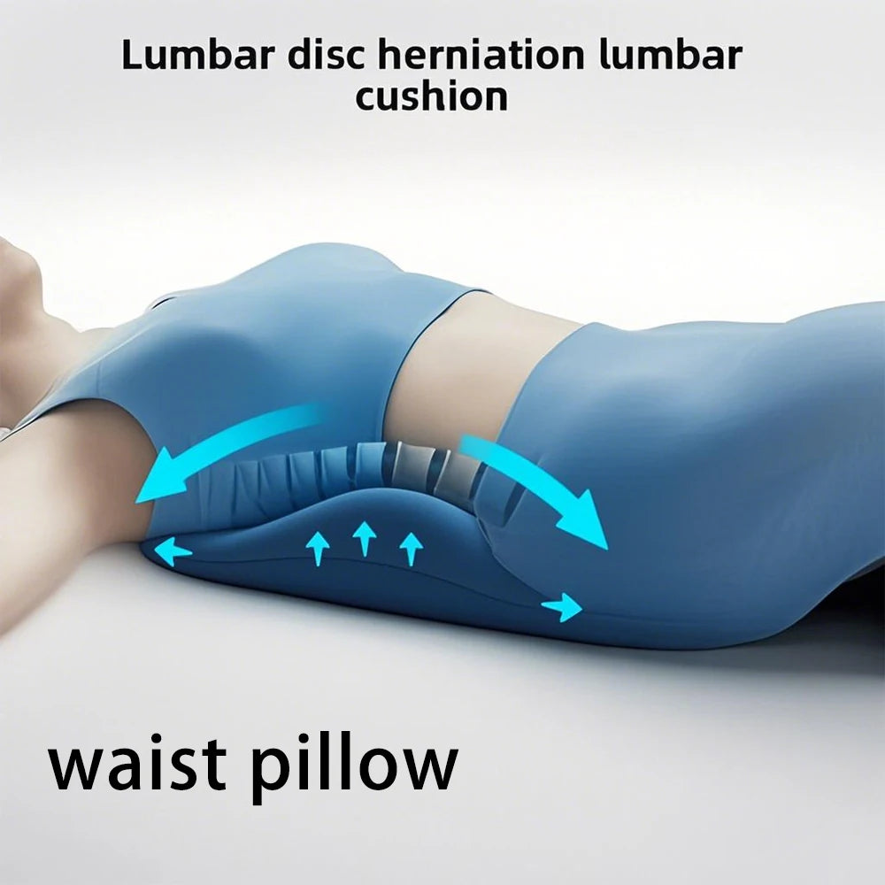 Back Support Pillow – Ergonomic Lumbar Cushion with Memory Foam for Pain Relief